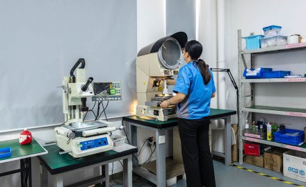 検査工程です。
